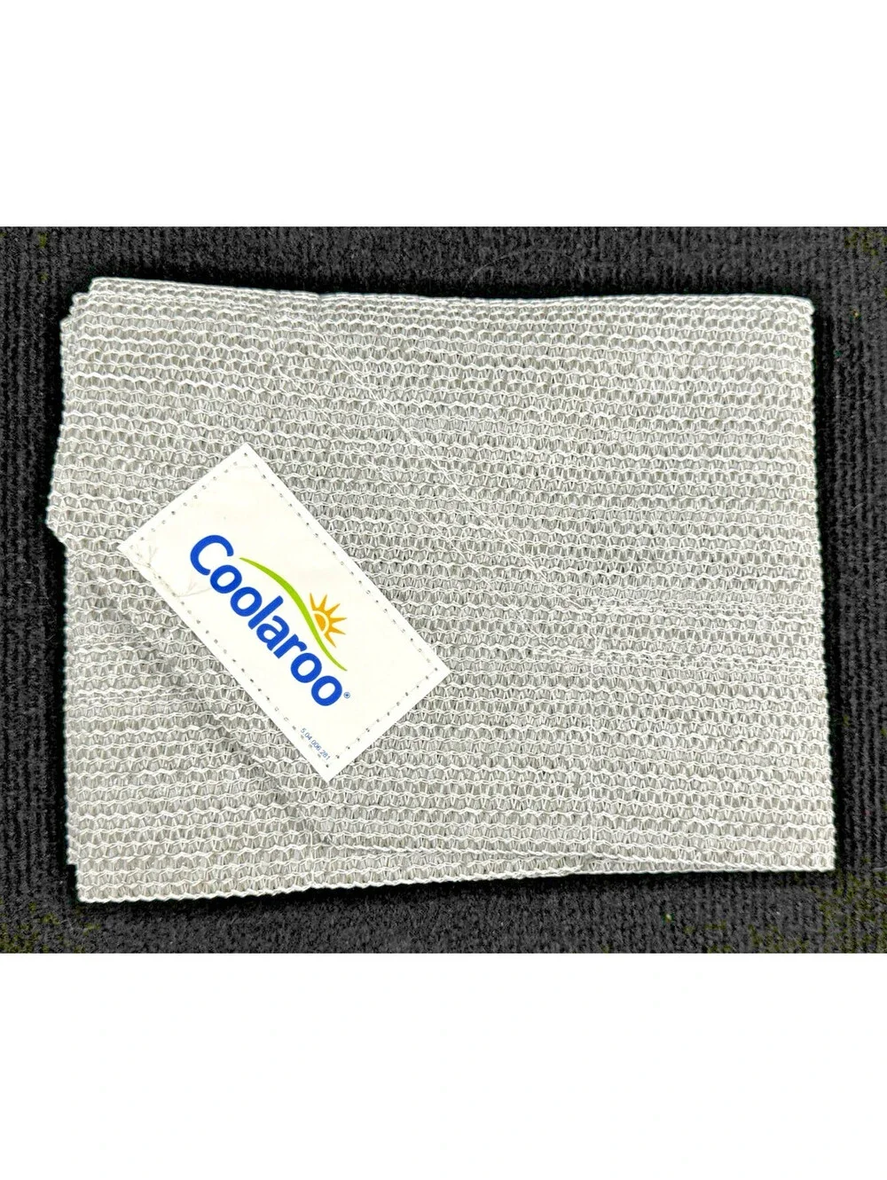 Coolaroo Elevated Bed Replacement Cover Small Gray New Open Box Mesh Dog Bed 27”